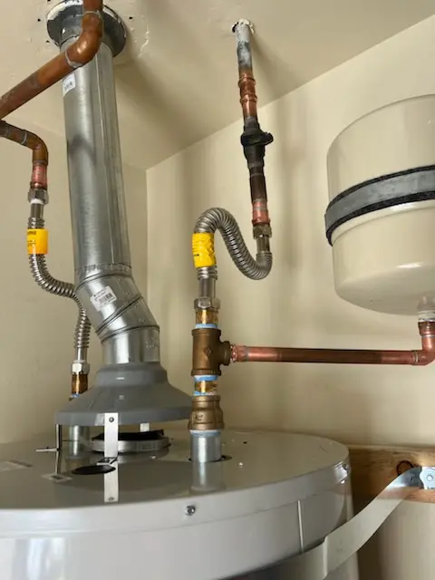Water heater installation and plumbing repair in Pappas Colony